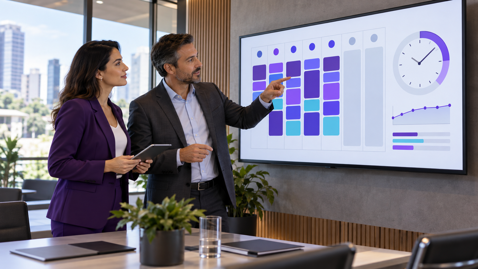 Gestores analisam escalas e dados para preparar a empresa para uma possível redução da jornada de trabalho.